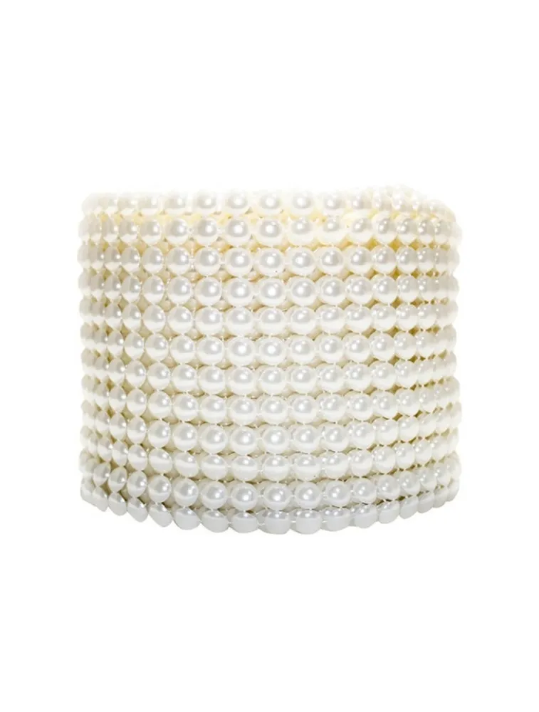 CRE. MANTA TRAMA MEIA PEROLA 4MM 11CMX9,14M 100%ABS