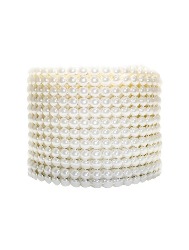 CRE. MANTA TRAMA MEIA PEROLA 8MM 11CMX9,14M 100%ABS