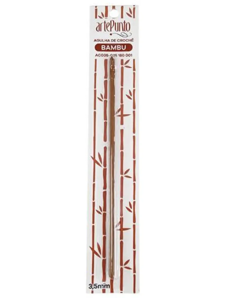 3,5 AGULHA CROCHE ARTEPUNTO BAMBU