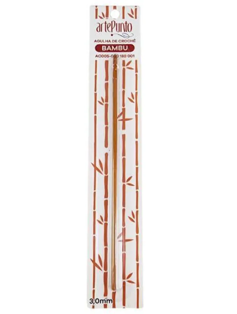 3,0 AGULHA CROCHE ARTEPUNTO BAMBU 