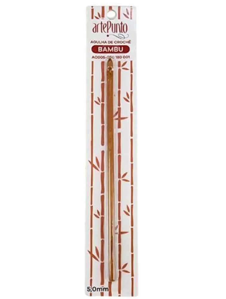 5,0 AGULHA CROCHE ARTEPUNTO BAMBU