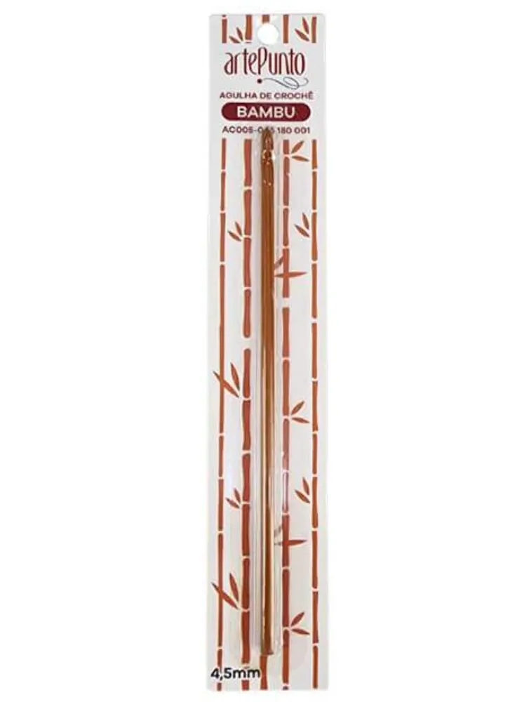 4,5 AGULHA CROCHE ARTEPUNTO BAMBU