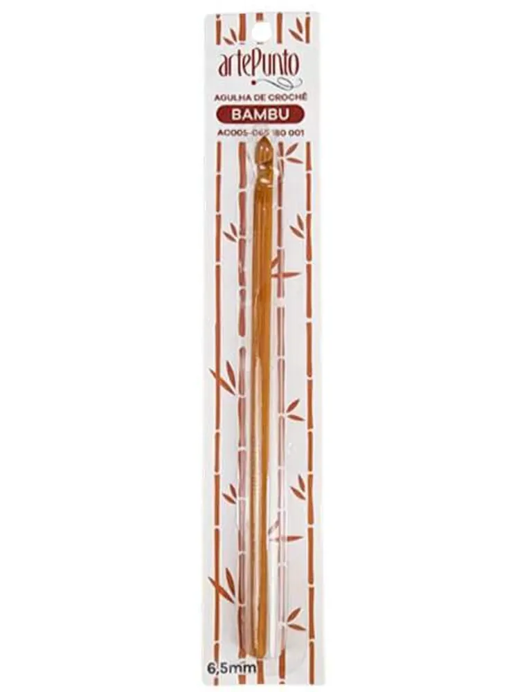 6,5 AGULHA CROCHE ARTEPUNTO BAMBU