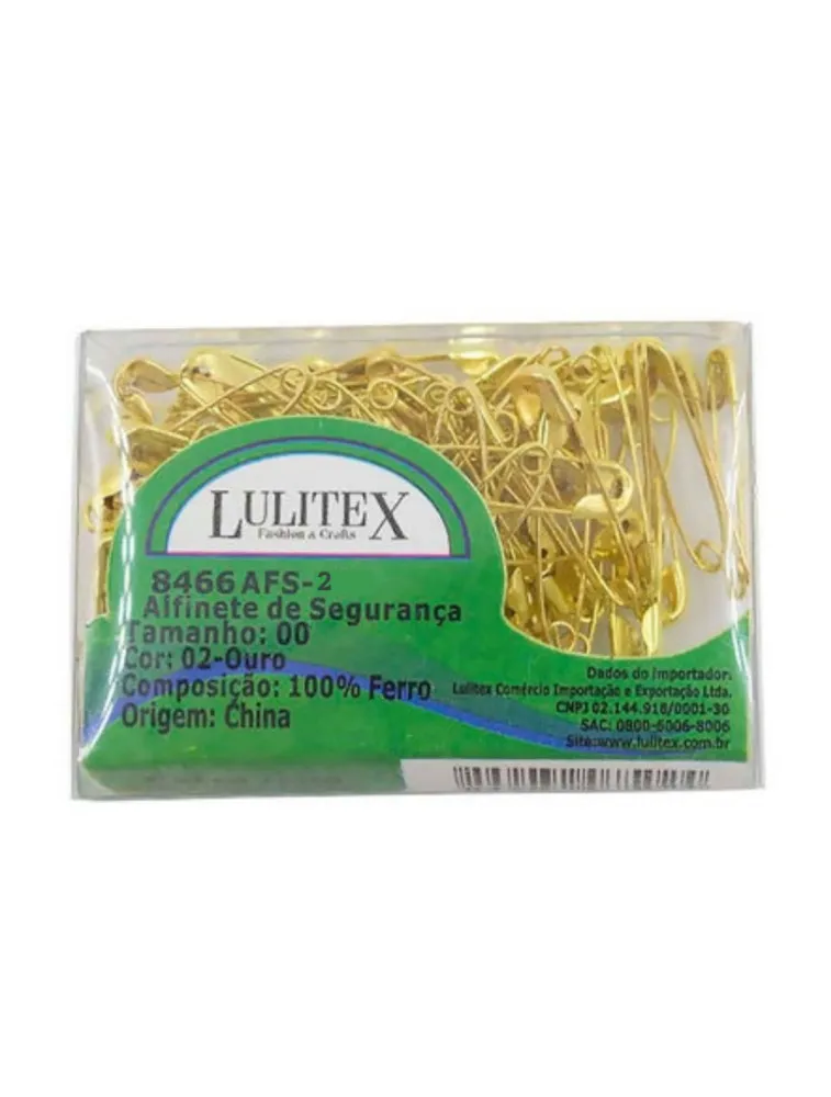 OURO ALFINETE LULITEX SEG. AFS-2