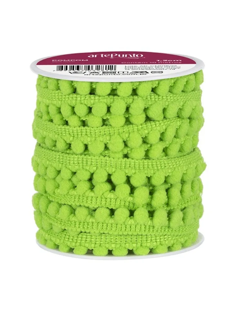 0005 POMPOM ARTEPUNTO PO001 1,2CM 10M