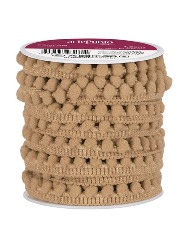 0037 POMPOM ARTEPUNTO PO001 1,2CM 10M