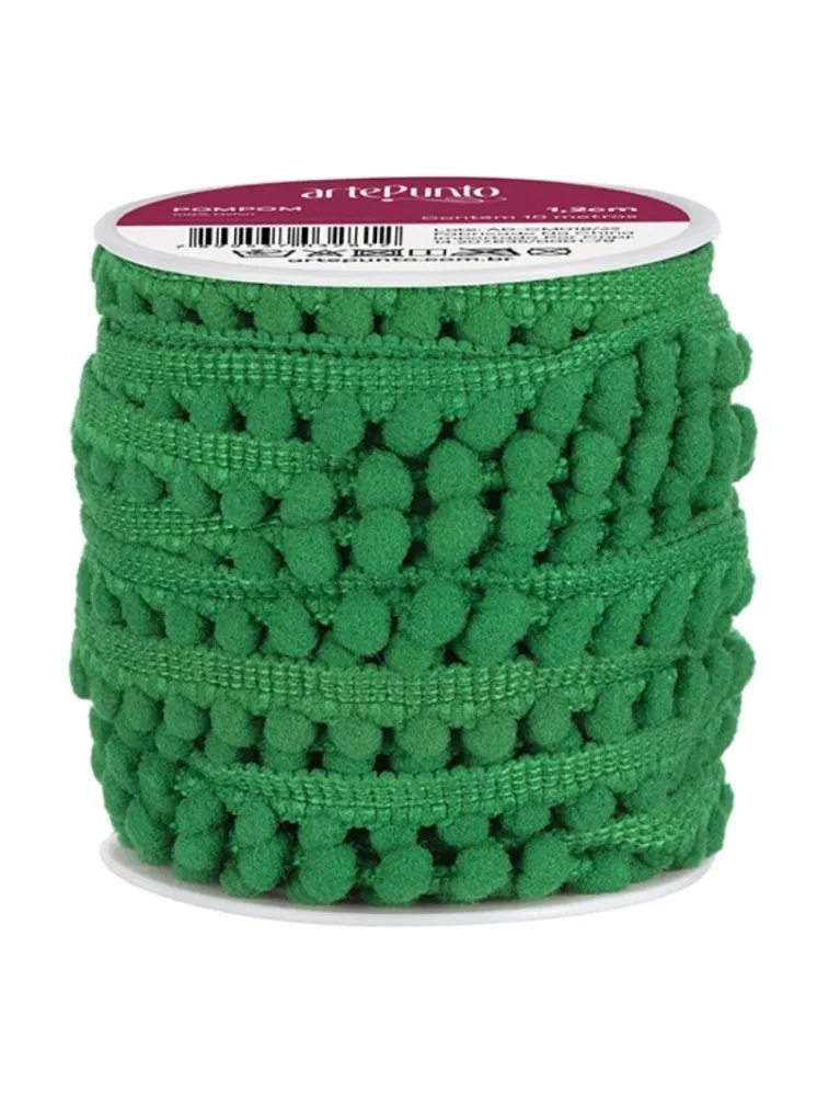 0117 POMPOM ARTEPUNTO PO001 1,2CM 10M