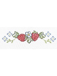 3079 FAIXA MARILDA 68 PONTO CRUZ 100%CO