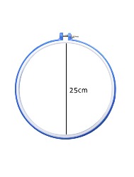 25CM BASTIDOR LULITEX PLASTICO