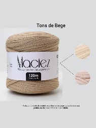 BEGE FIO MALHA  FISCHER MACIEZ 120M 85%CO