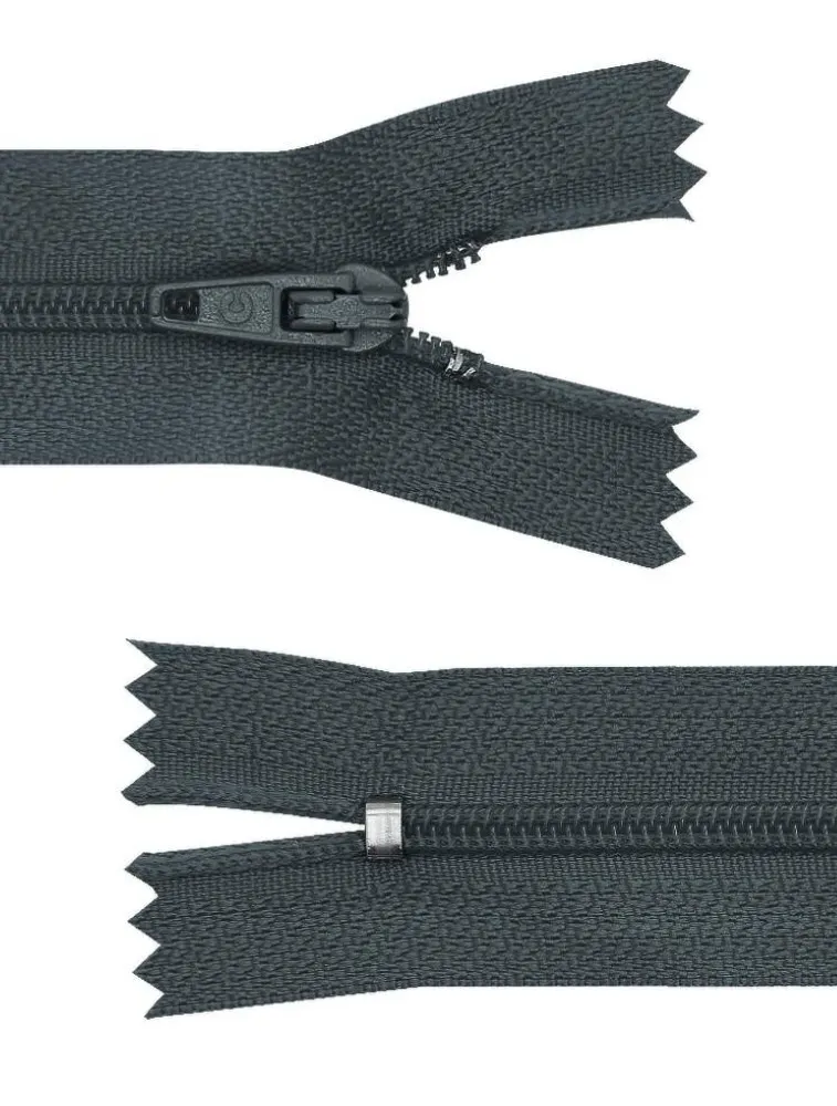 0182 ZIPER CIRCULO NYLON 30CM 100%PES
