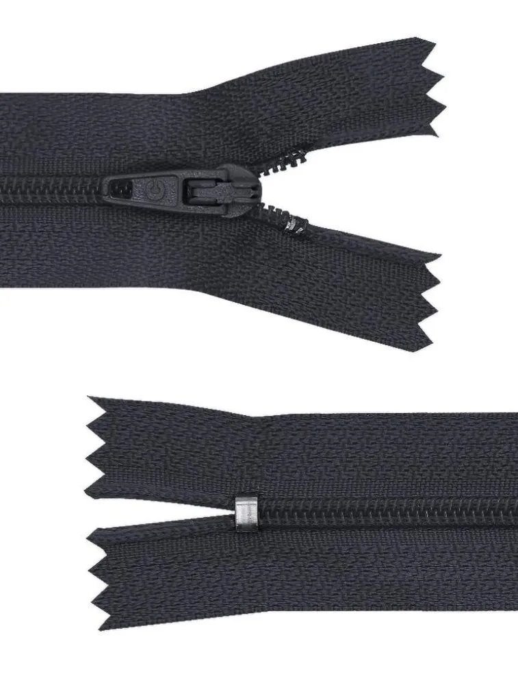 0301 ZIPER CIRCULO NYLON 30CM 100%PES