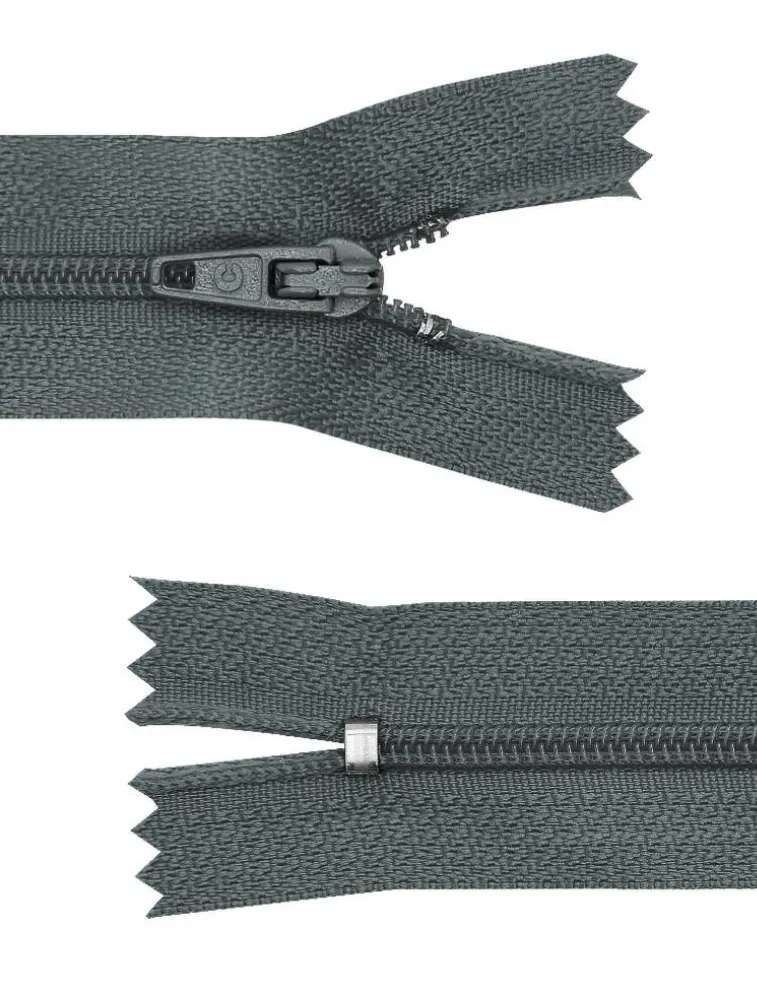 0275 ZIPER CIRCULO NYLON 40CM 100%PES