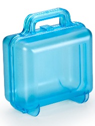 AZUL MINI MALETA MAXCRIL