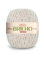 0021 BARBANTE CIRCULO ECO BRILHO PRATA 6 400G 83%CO