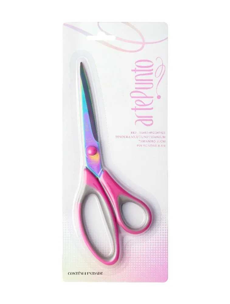 13 TESOURA ARTEPUNTO MULTIUSO 21CM