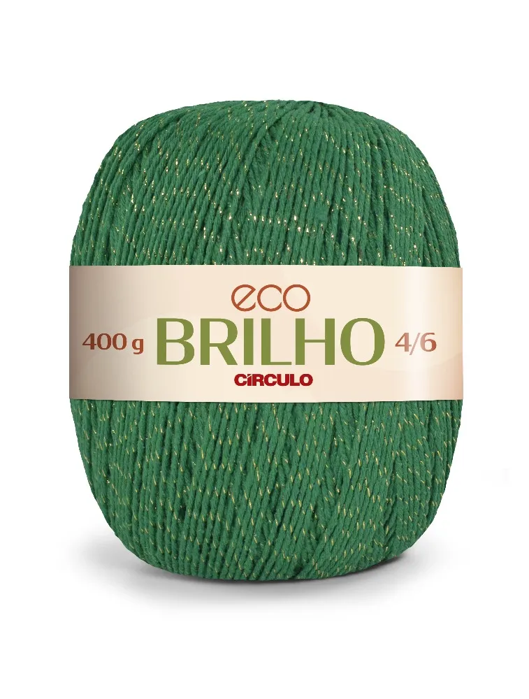 5286 BARBANTE CIRCULO ECO BRILHO OURO 6 400G 83%CO