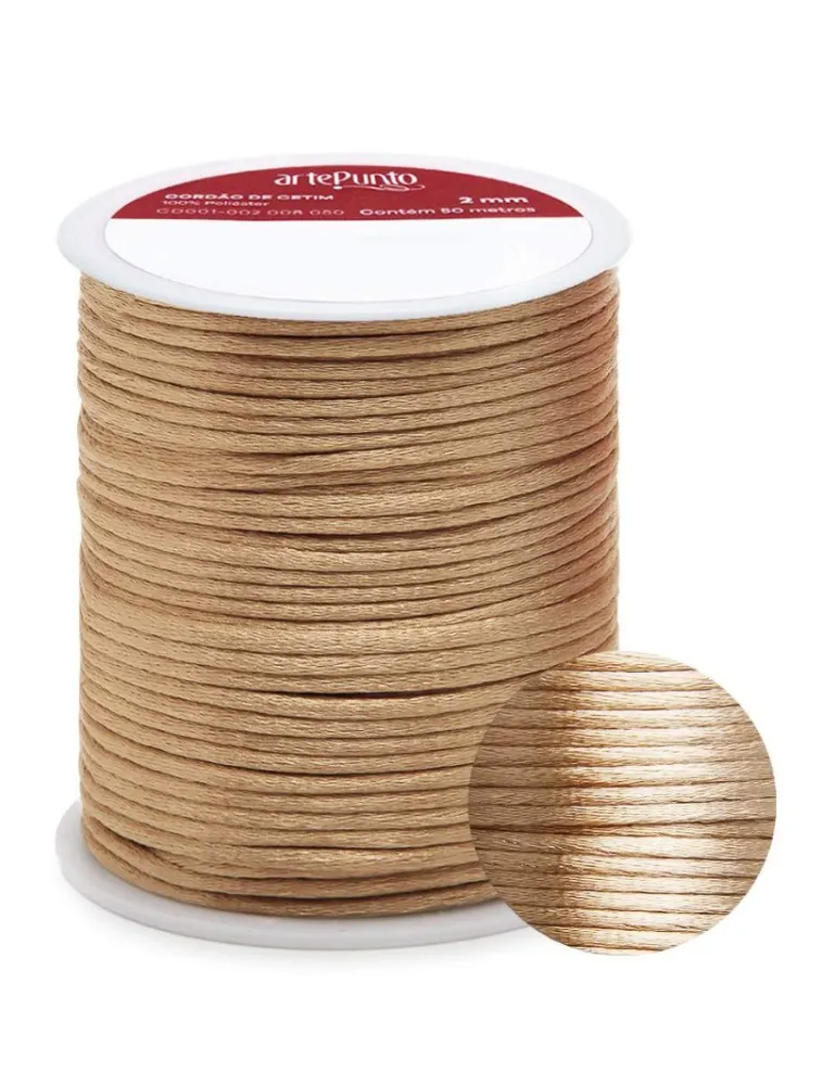 0035 CORDAO ARTEPUNTO CETIM 2MM 50M 100%PES