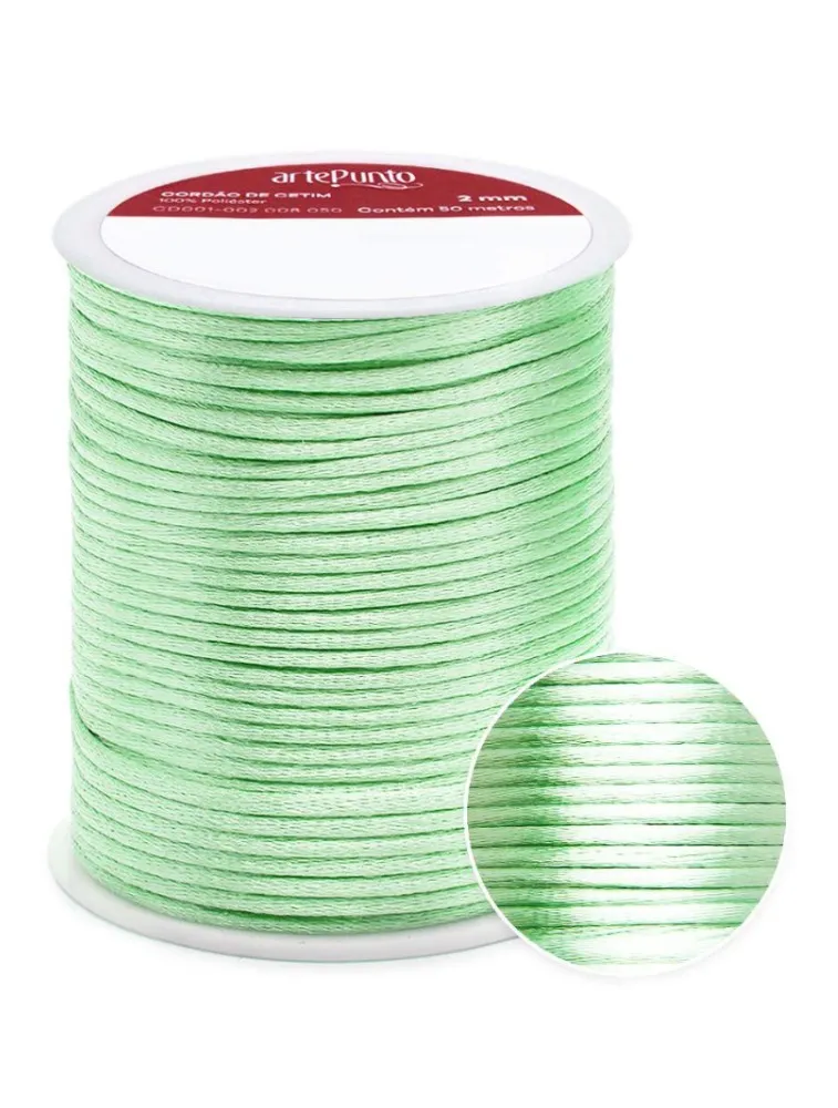 0159 CORDAO ARTEPUNTO CETIM 2MM 50M 100%PES