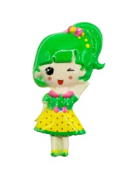 VDE APLIQUE ACRILICO MENINA LD 987 C/25