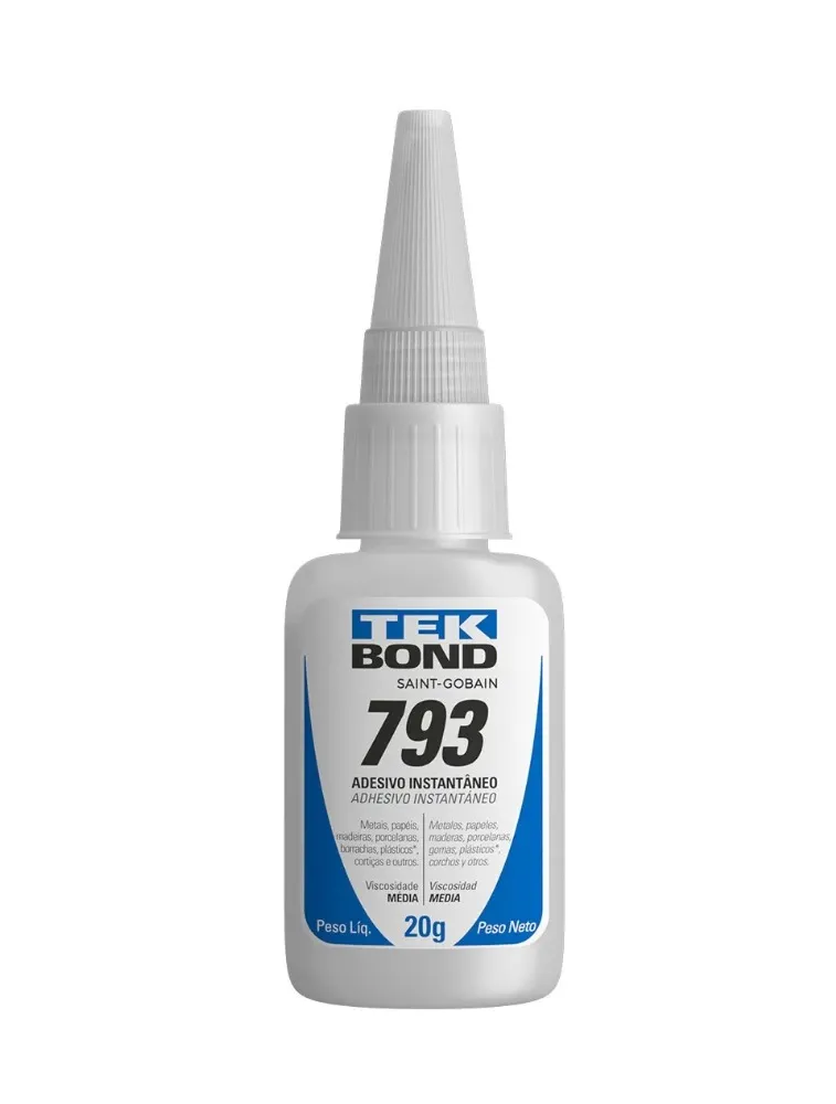 0793 ADESIVO TEKBOND INSTANTANEO 20G