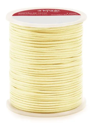 0081 CORDAO ARTEPUNTO CETIM 1MM 50M 100%PES