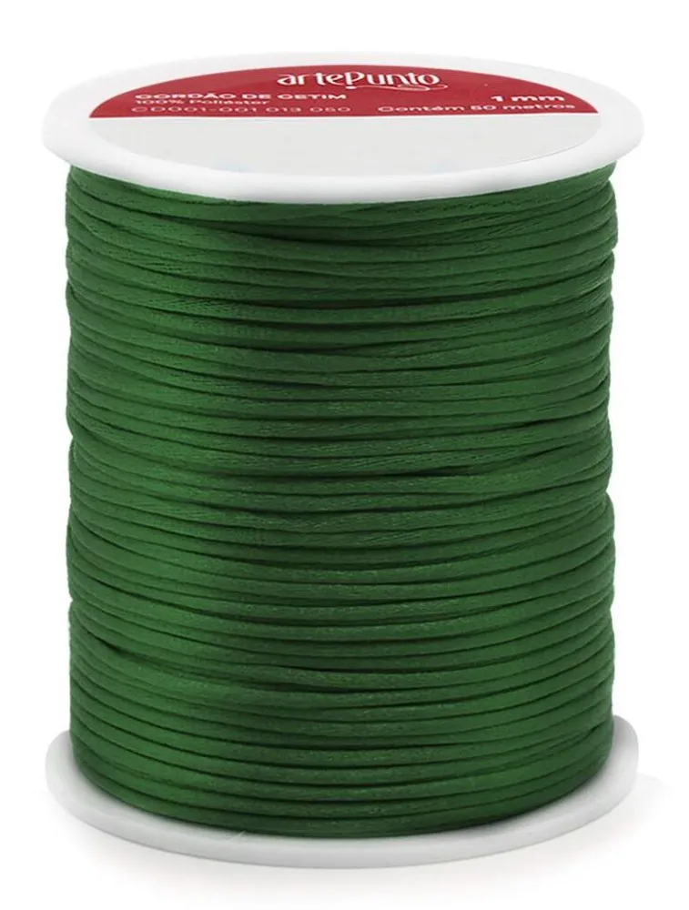 0154 CORDAO ARTEPUNTO CETIM 1MM 50M 100%PES