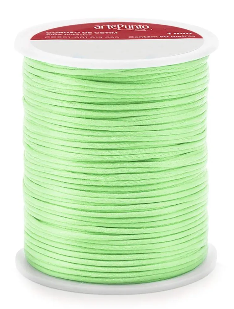 0159 CORDAO ARTEPUNTO CETIM 1MM 50M 100%PES
