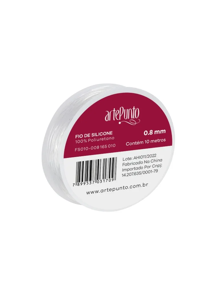 0,8MM FIO SILICONE ARTEPUNTO 10M