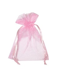 0080 SACOLA ROMA ORGANZA 10X15CM C100 100%PES