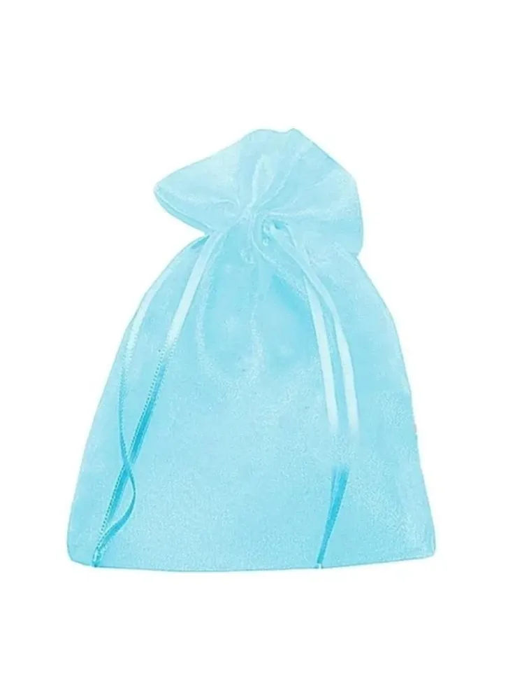 0006 SACOLA ROMA ORGANZA 10X15CM C100 100%PES