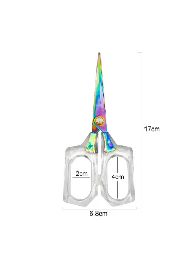 UT948 TESOURA ROMA PONTA RETA 17CM