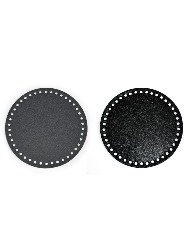 0010 BASE COURO CIRCULO REDONDA 403237 20CM