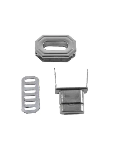**0010 FECHO METAL CIRCULO RETANGULAR 416258 28x18MM