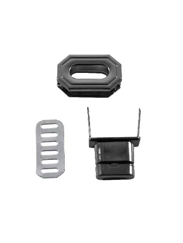 0030 FECHO METAL CIRCULO RETANGULAR 416258 28x18MM