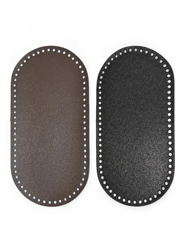 0030 BASE COURO CIRCULO OVAL 403261 10X28CM