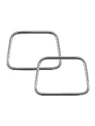 PTA. ALCA CIRCULO METAL RETANGULAR 416312 11X8CM