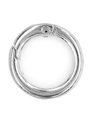 NIQ. ARGOLA CHAVEIRO ROMA  ARTICULADA 119163 3,5CM C4 100%FE