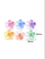 SOR. APLIQUE ROMA FLOR ACRILICO PRINCESS 151740 2CM C2