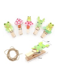 SOR. MINI PRENDEDOR ROMA SAPOS 151873 3X2CM C10