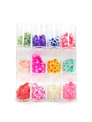 SOR. KIT ROMA MINI APLIQUES CORACOES 151243 C12