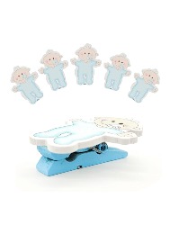 AZUL MINI PRENDEDOR ROMA BOY 152038 3,5X7CM C6