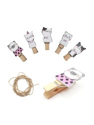 SOR. MINI PRENDEDOR ROMA GATOS 152063 3,5X7CM C10