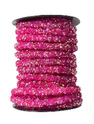 PINK TUBO ROMA STRASS 151979 1CM 