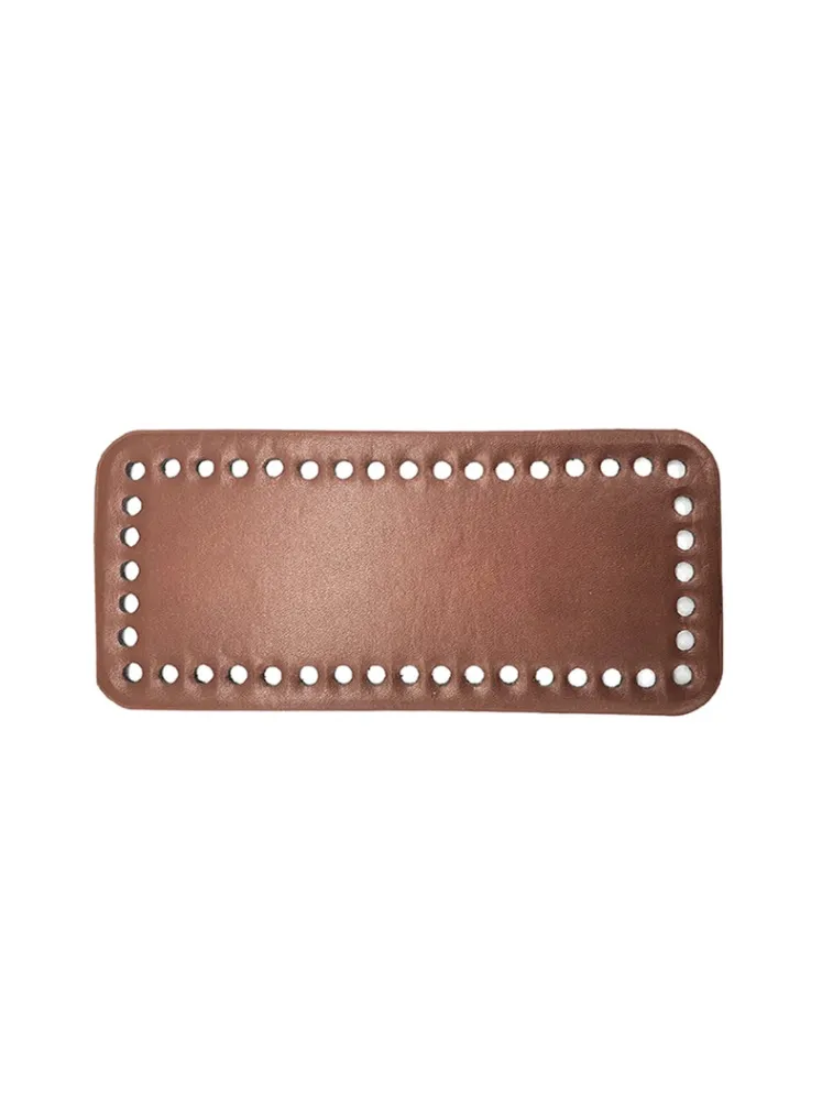 0004 BASE COURO ROMA RETANGULAR 151509 32X14CM 100%PES