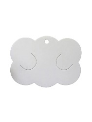 CARTELA ROMA TAG LACO NUVEM 151316 10X09CM C10