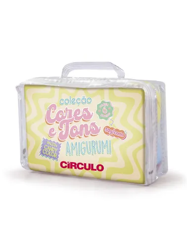 0003 KIT CIRCULO AMIGURUMI CORES E TONS C6