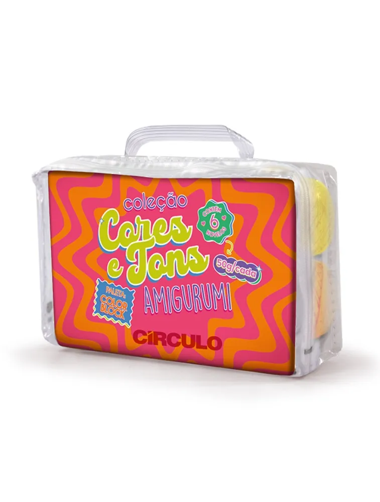 0004 KIT CIRCULO AMIGURUMI CORES E TONS C6