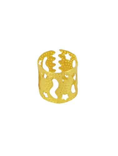 DOU. ANEL ROMA ESTAMPADO DREAD 1512670 10X10MM C100