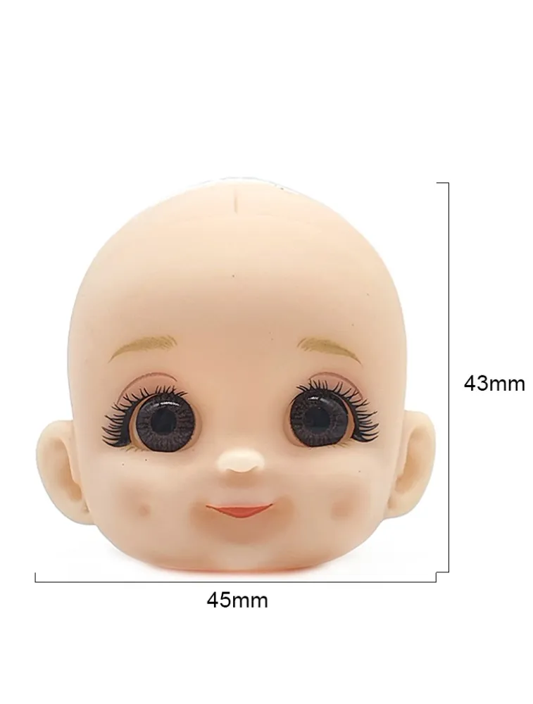 CABECA BONECA ROMA 151569 4,5X4,3CM C20